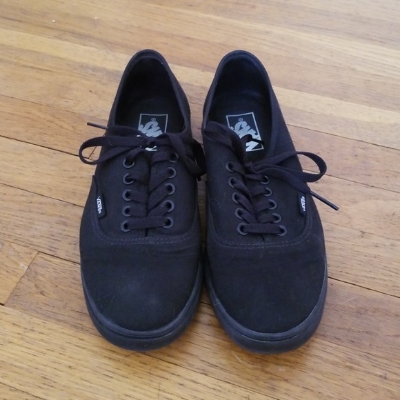 Vans Shoes - Black Van's Lowtop